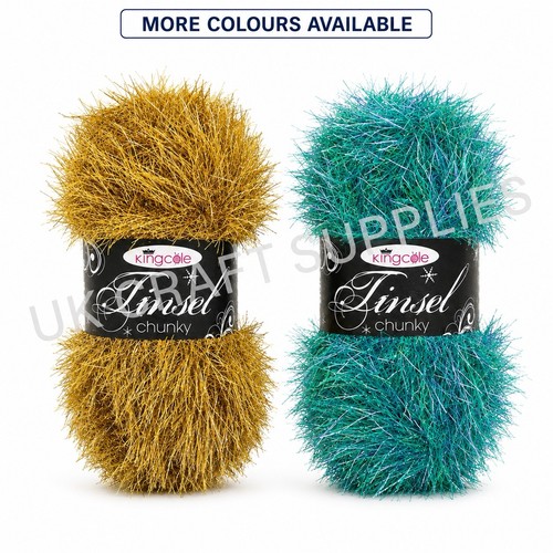 King cole tinsel chunky - king,