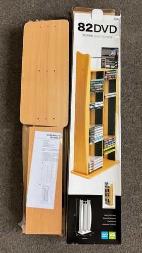 New wooden torre dvd storage - wooden,