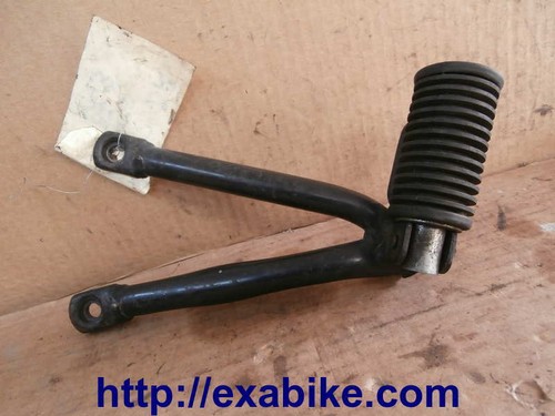 Left rear footrest - plate, for