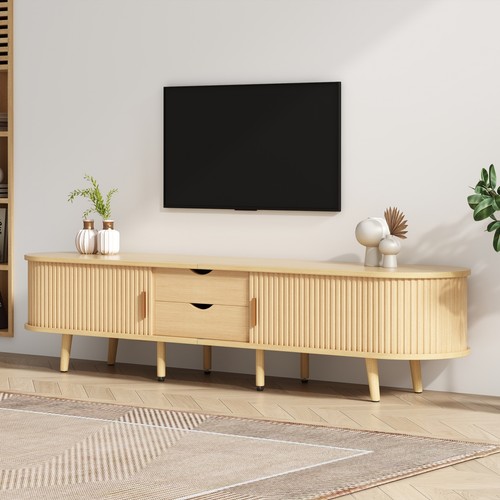 Oval stand cabinet - tv, w/