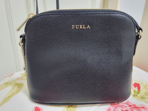 With dust bag - furla, black