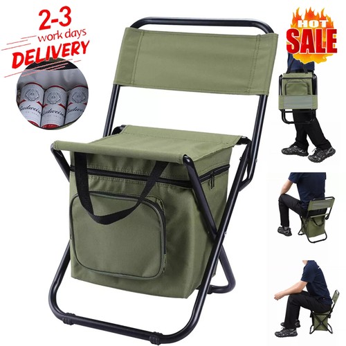 Folding fishing stool backpack - fishing,