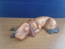 Vintage Large Carved Wooden