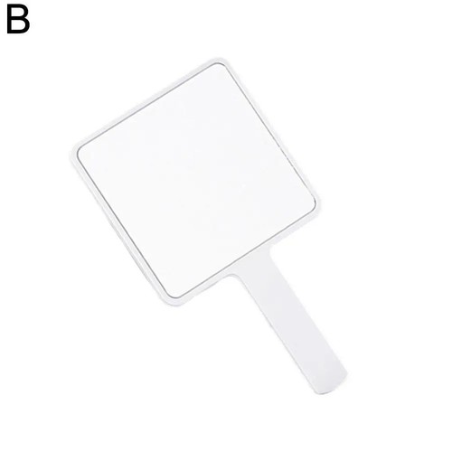 Hand held makeup mirror - held,