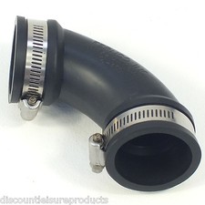 Flexible RUBBER Pipe Fitting - Straight/Elbow/Tee/Reducer - Pond/Drainage/Boat