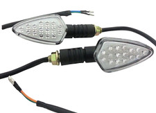 FULL SET  ROAD LEGAL LED SET OF 4  INDICATORS FOR 200CC 250CC BASHAN QUAD BIKES