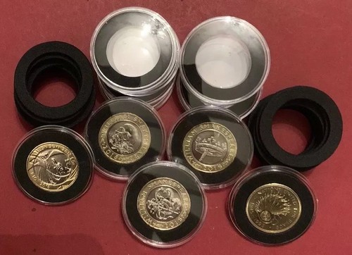 Acrylic clear coin - 40, mm