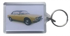 Jaguar XJ-C 1977 (Coupe) - Keyring with 50x35mm insert - Gift for Enthusiast