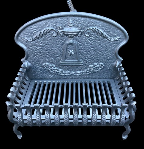Cast iron fireplace fire - cast,