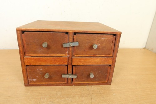 Vintage wooden table desk - wooden, top