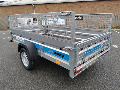 New car trailer mesh cage - trailer,