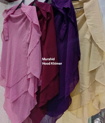 Muslim woman wear khimar - wear,