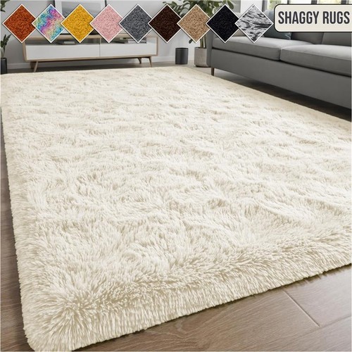 Fluffy rugs large shaggy rug - shaggy,