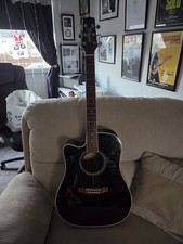 Left Handed Acoustic Takamine Ef341sclh