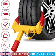 Heavy Duty Security Wheel Clamp Clamps Locks for Caravan Car Van Trailer Lock UK