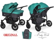 RIKO BASIC SAXO BABY TWIN PRAM