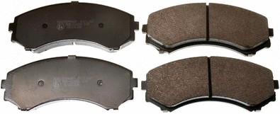 Front brake pad set disc - front,