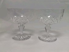 Pair Edinburgh Crystal