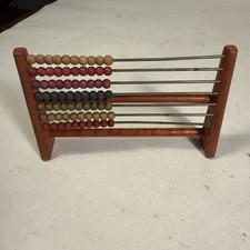 Vintage Wooden Abacus Counting