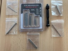 Pin Vice Hand Drill Kit + 200