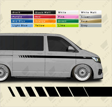Fits VW T4 T5 T6 Transporter - Upper Side Stripe Decals Camper Motorhome Sticker