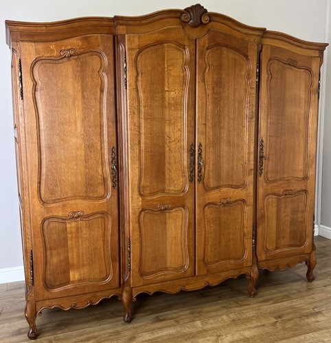 Wardrobe vintage french louis - french,