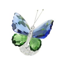 Crystal Butterfly Sculpture Animal Ornament Home Wedding Decorations
