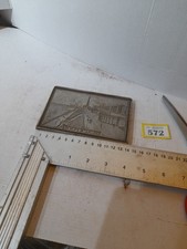 Vintage Printing Press Plate