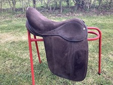 Fylde brown suede Show Saddle