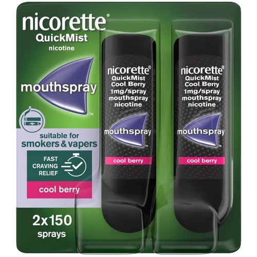 Nicorette quickmist cool berry - nicorette,