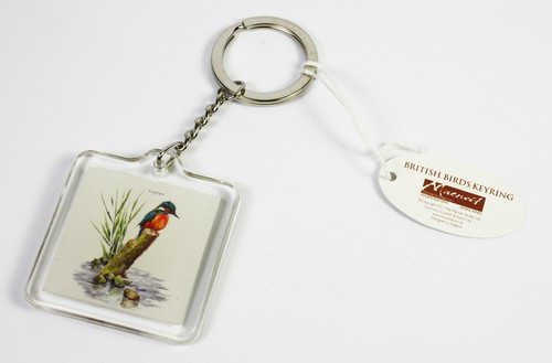 British birds key ring fob - birds,
