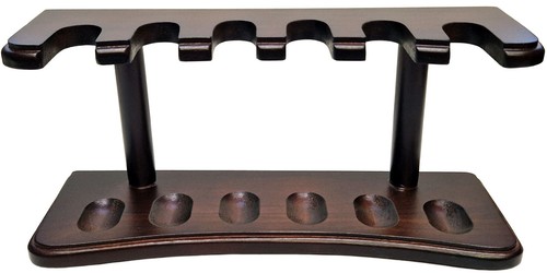 Wooden pipe rack stand - wooden,