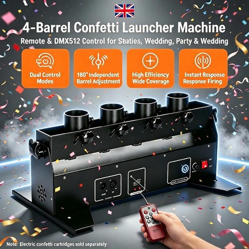 Professional dmx confetti - professional,