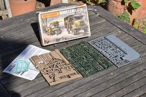 Matchbox ww2 morris c 8 - 1/76,