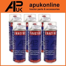 6x Tractol Empire Blue Aerosol