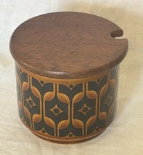 Hornsea Heirloom Brown Condiment Pot