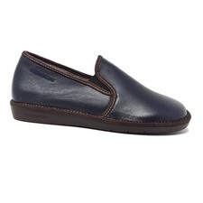 Mens 663 Full Leather Slipper