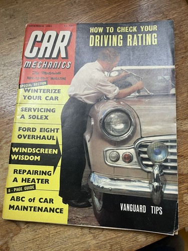 Vintage november 1961 car - november,
