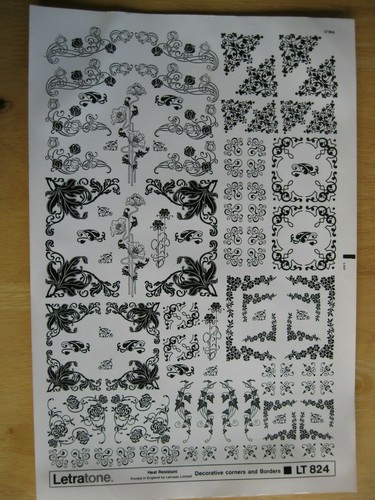 Letraset letratone - x,