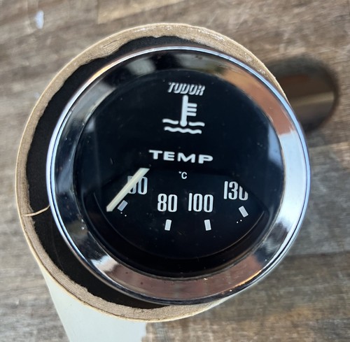 Classic car tudor temp gauge - temp,