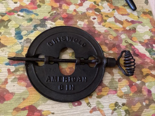 Griswold inch cast iron - griswold, 6