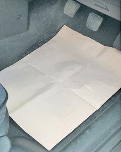 220 white paper - white, disposable
