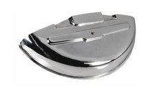 Vespa Spare Wheel Cover GS160, SS180, Rally200 In Stainless Steel