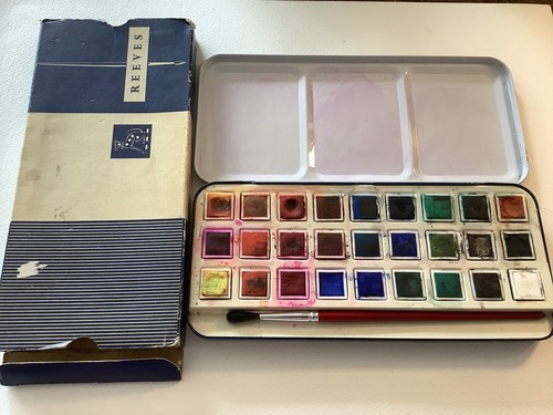 Vintage reeves paintbox tin - 'reeves',
