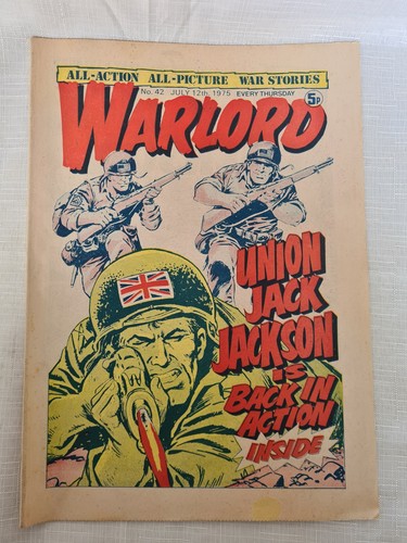Warlord comic job - warlord,