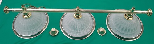 Pool table light brass bar - brass,