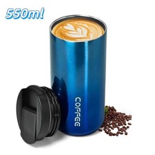 550ml Thermal Travel Coffee Mug Insulated Thermos Flask For Hot & Cold Drinks