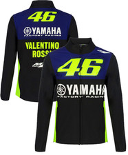 Valentino Rossi Men's Jacket MotoGP Yamaha Dual Softshell Jacket - New