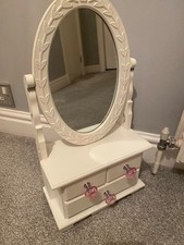Mirror Jewellery box with pink