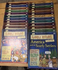 Horrible Histories Magazines + Terrible Timeline Folders – Immaculate Condition